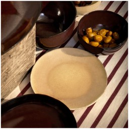 L'Objet, Terra Leather, Coupe bowl, large