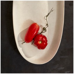 L'Objet, Terra Stone, Oval platter, medium