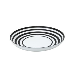 J.L Coquet, Hémisphère Black Bakelite, Pasta plate, medium