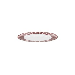 Baccarat, Arcadia red, Dessert plate set of 2
