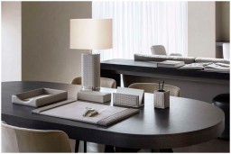 Riviere, Celio handwoven desk set, Pen cup
