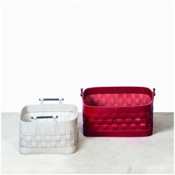 Rabitti 1969, Ravenna storage baskets, Basket square low, large