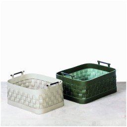Rabitti 1969, Ravenna storage baskets, Basket rectangular low, small
