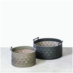 Rabitti 1969, Ravenna storage baskets, Basket round low, large