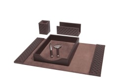 Riviere, Celio Diamonds Desk Set, Desk pad