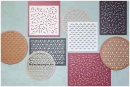 Rudi, Pitagora, Square placemat, sugar small