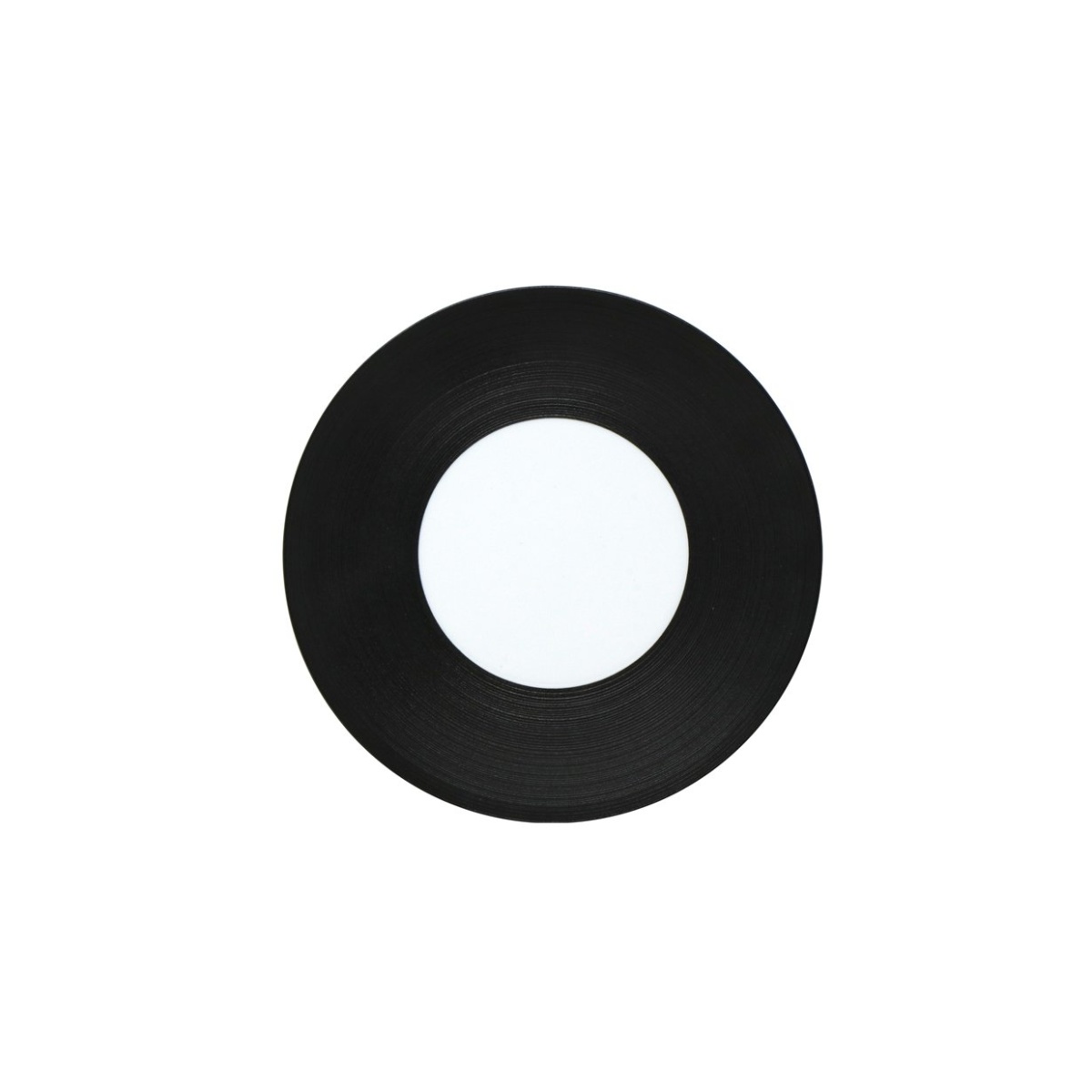 J.L Coquet, Hémisphère Black Bakelite, Dessert plate