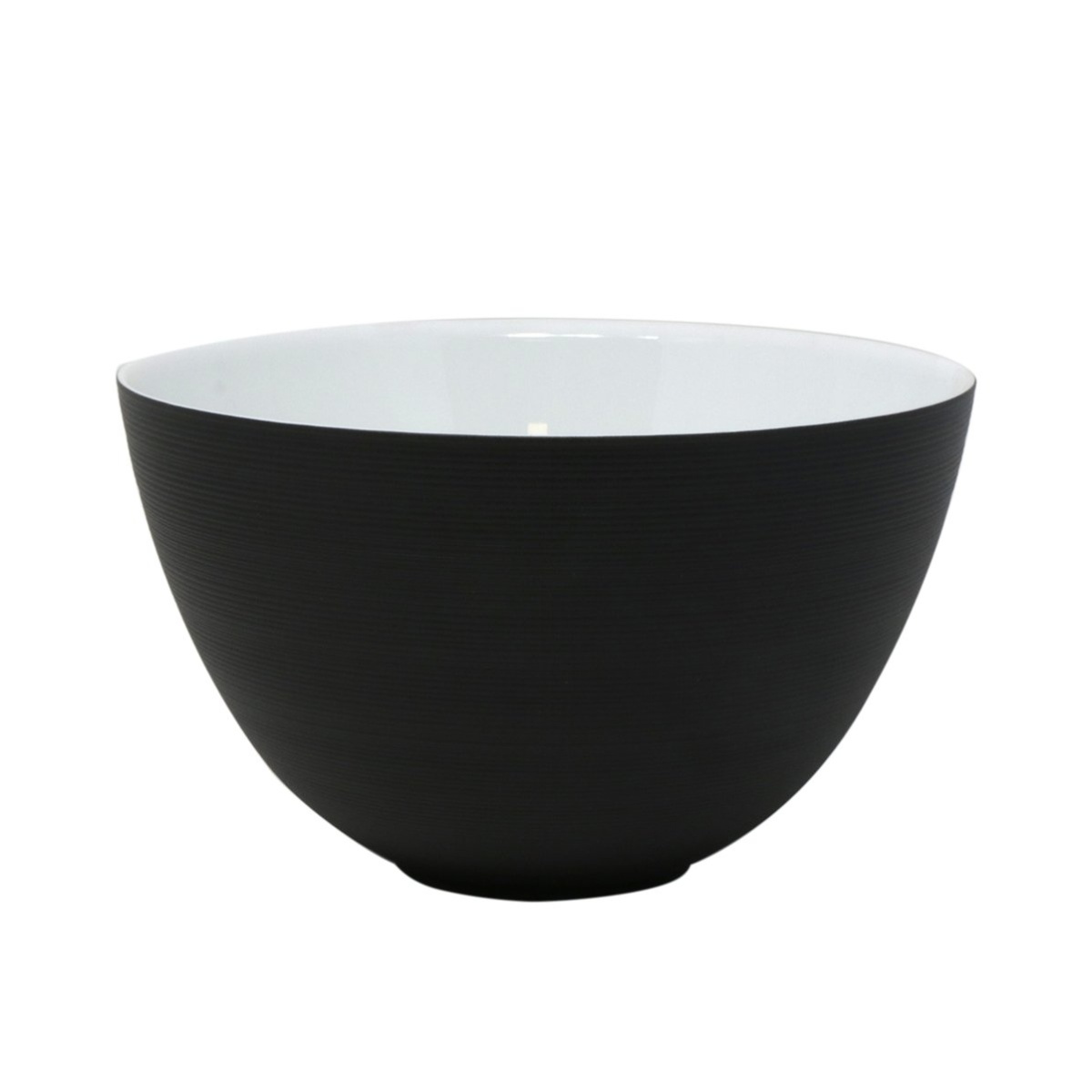 J.L Coquet, Hémisphère Black Bakelite, Salad serving bowl, maxi