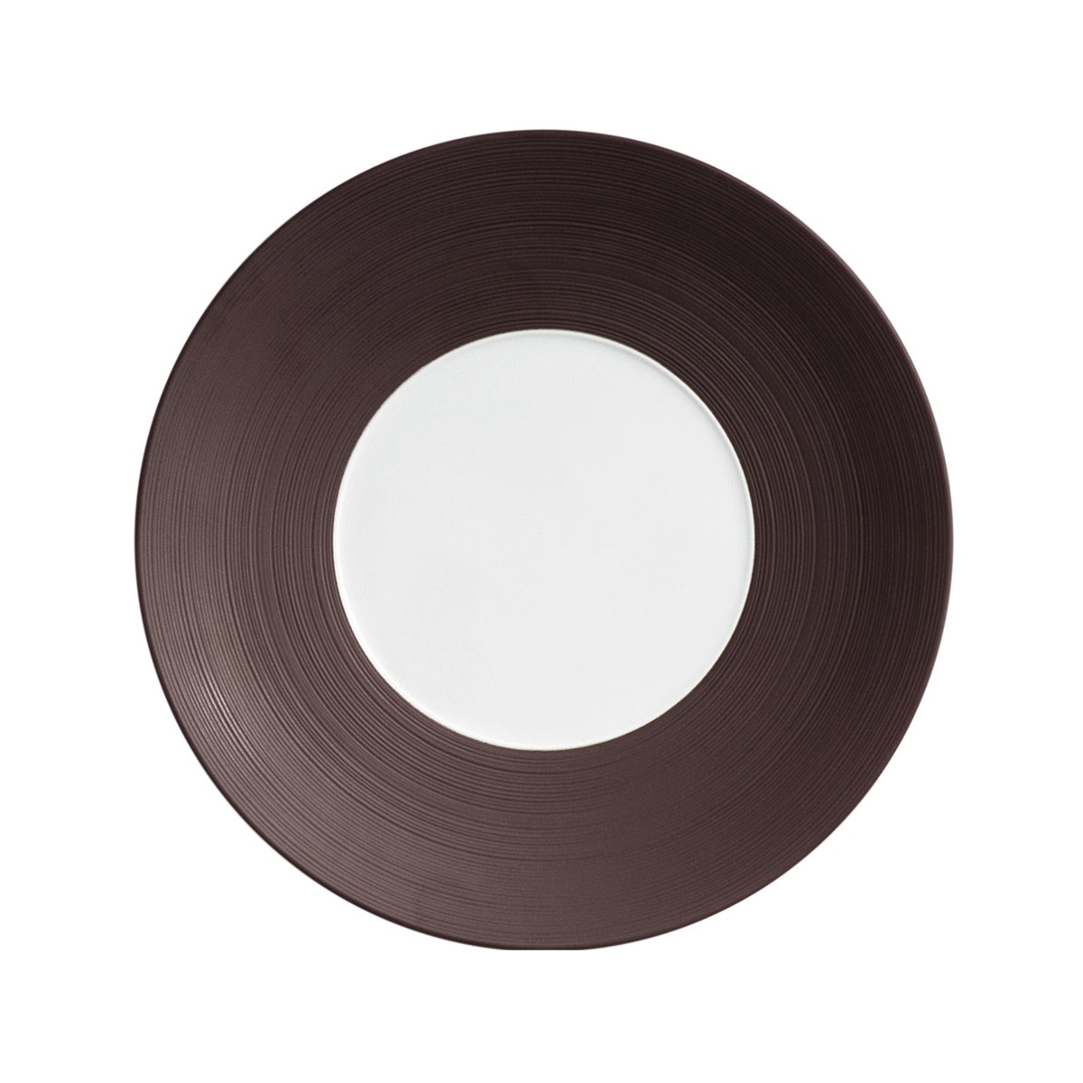 J.L Coquet, Hémisphère Sepia, 29cm plate