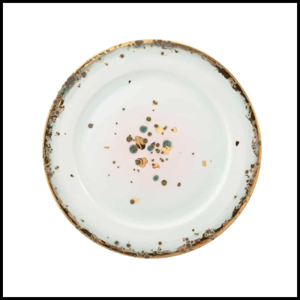 Coralla Maiuri, Michelangelo, Presentation plate with rim