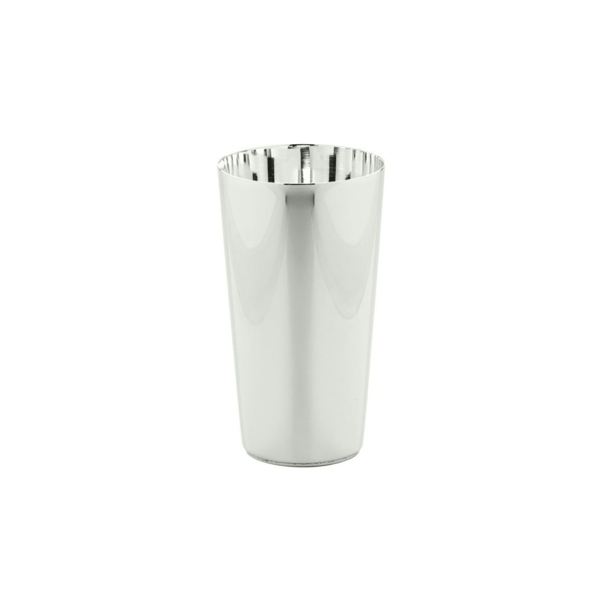 Schiavon, Essentia bar accessories, silver plated, Cone-shaped glass