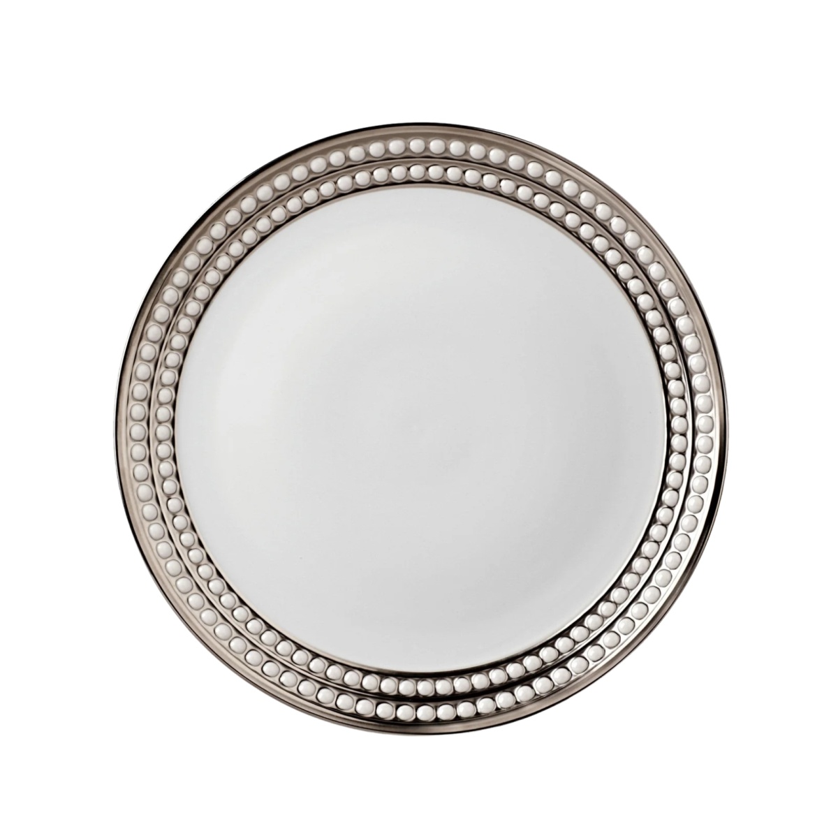 L'Objet, Perlée platinum, Dinner plate