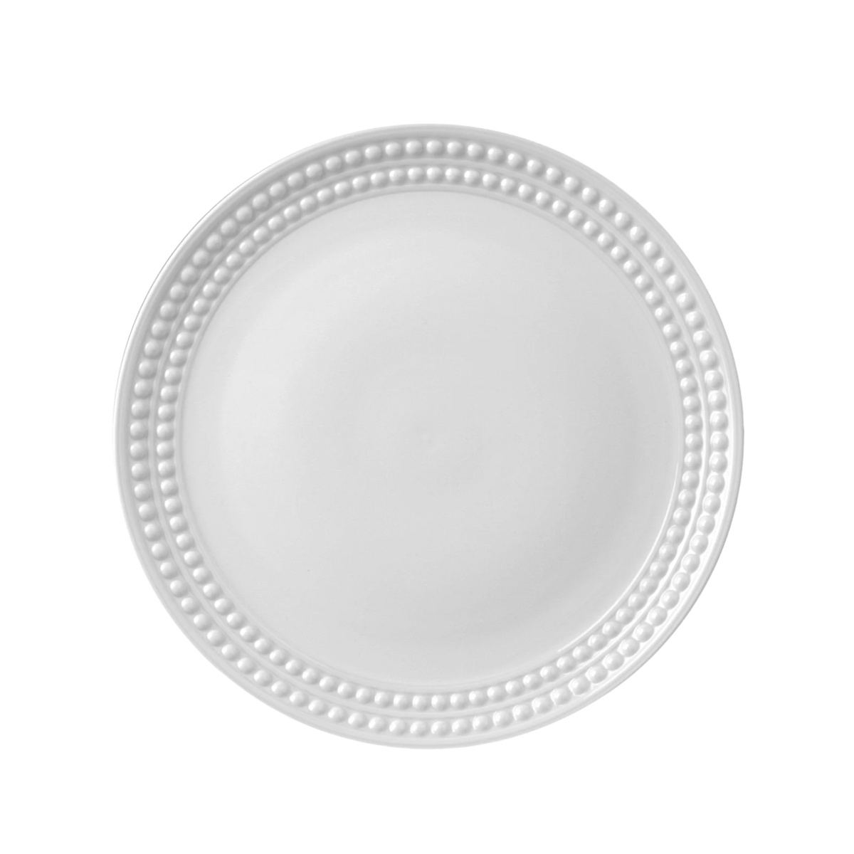 L'Objet, Perlée white, Dinner plate