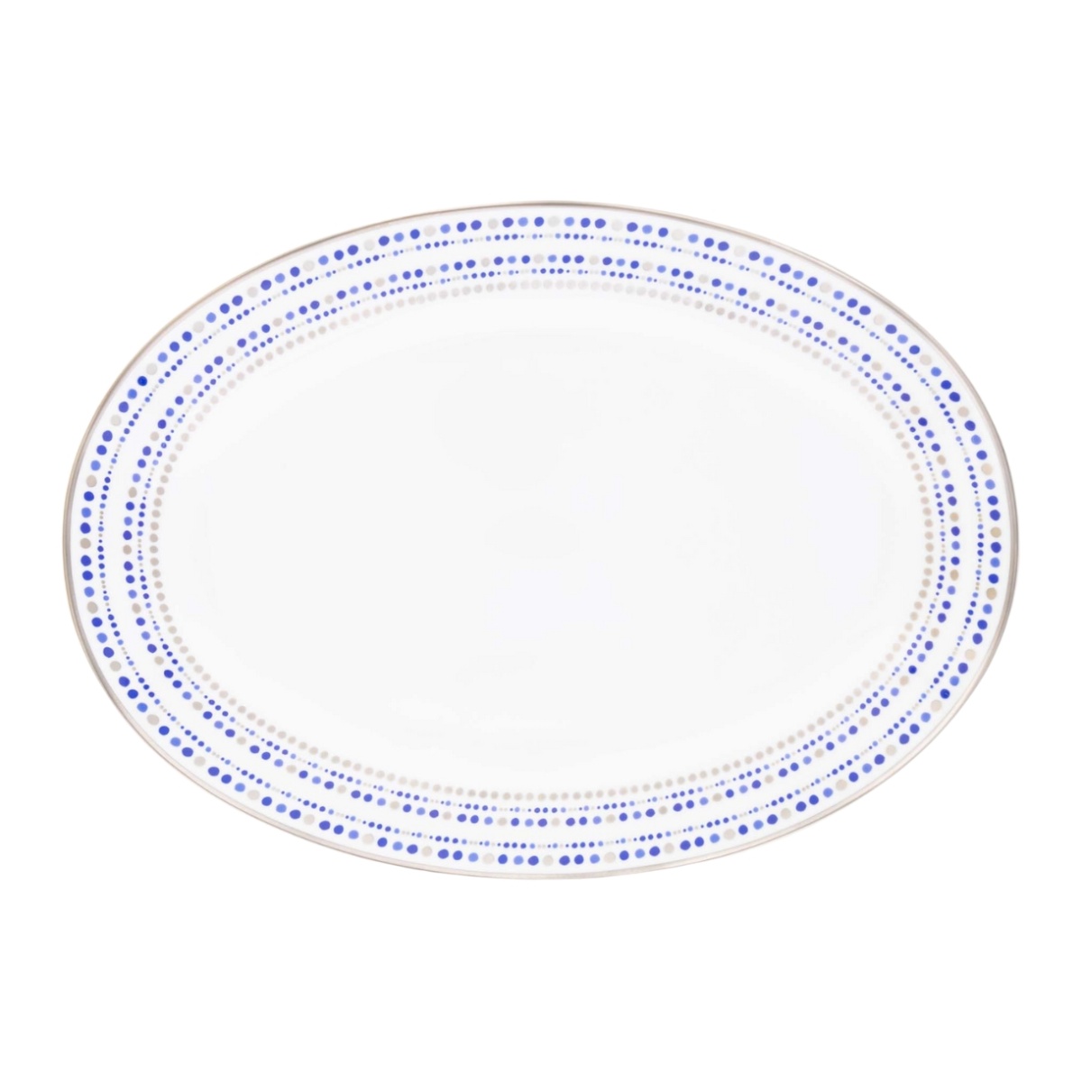 Robert Haviland & C. Parlon, Toscana Indigo, Oval platter, medium