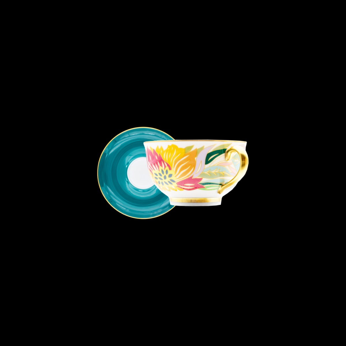 Robert Haviland & C. Parlon, Garden Party, Tea cup & saucer
