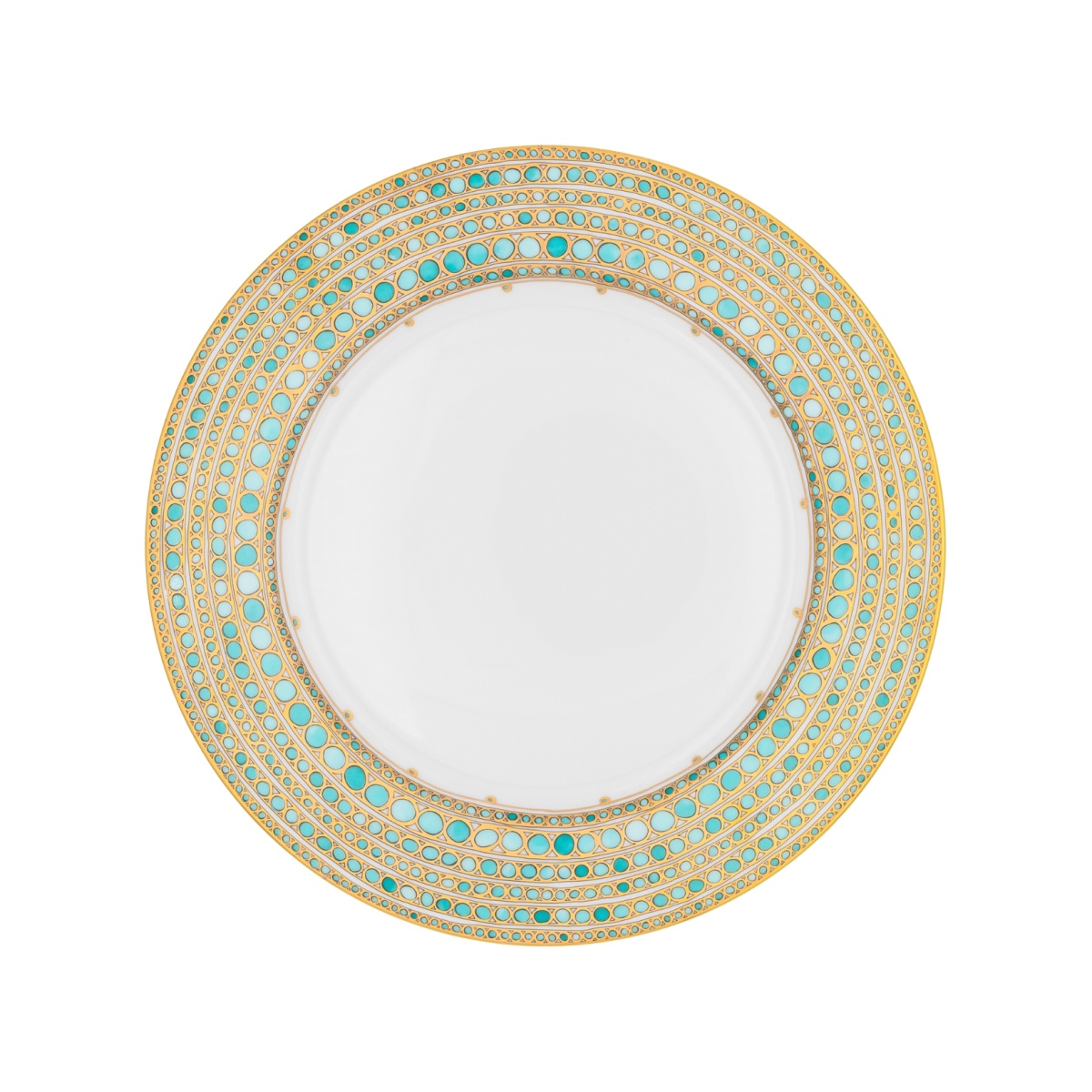 Robert Haviland & C. Parlon, Syracuse Turquoise, Dinner plate