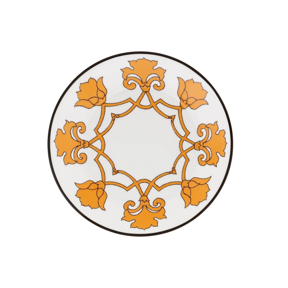 Pinto, Jaipur, Dessert plate, orange