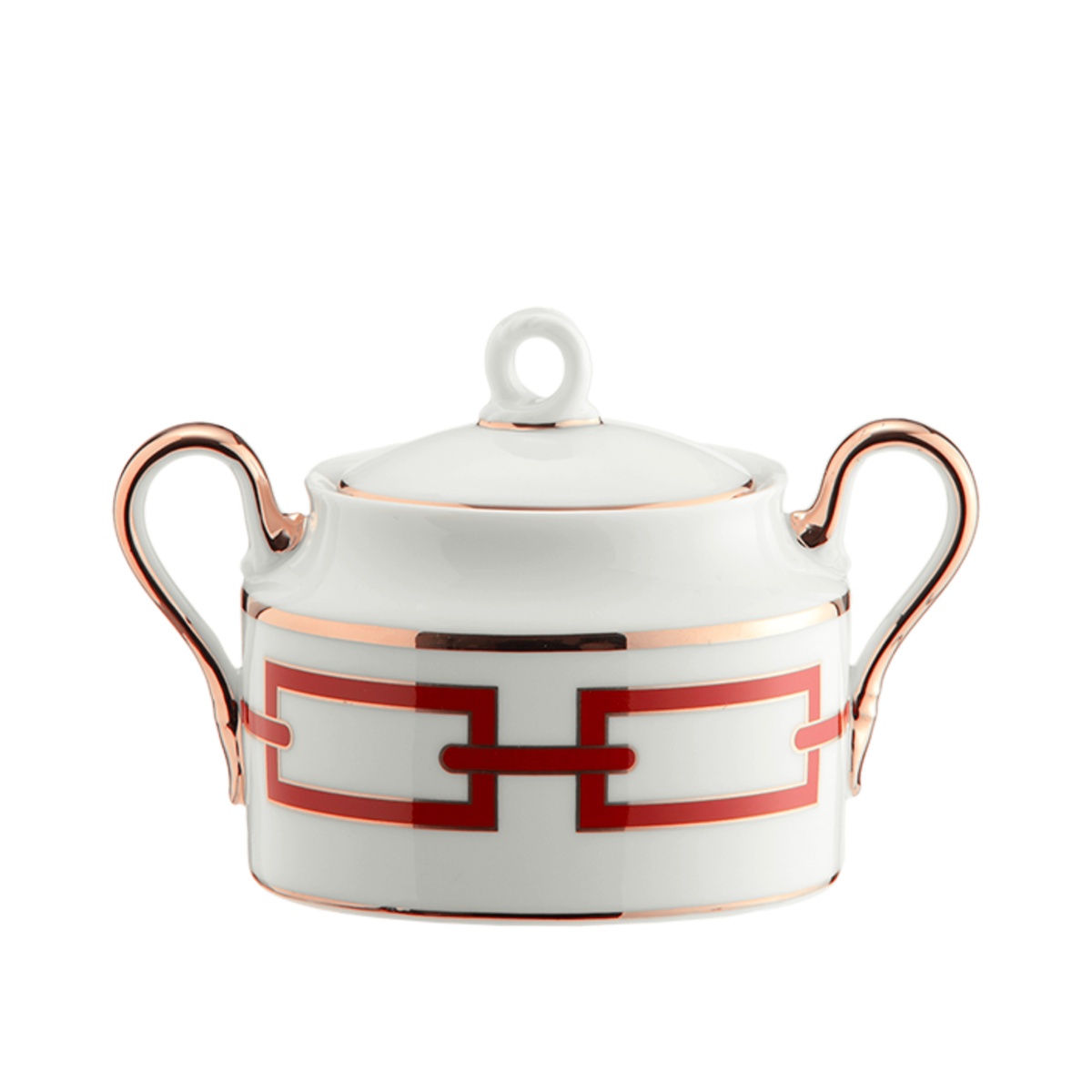Ginori 1735, Catene, Scarlatto, Sugar bowl