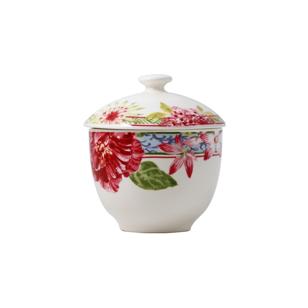 Gien, Millefleurs, Sugar bowl