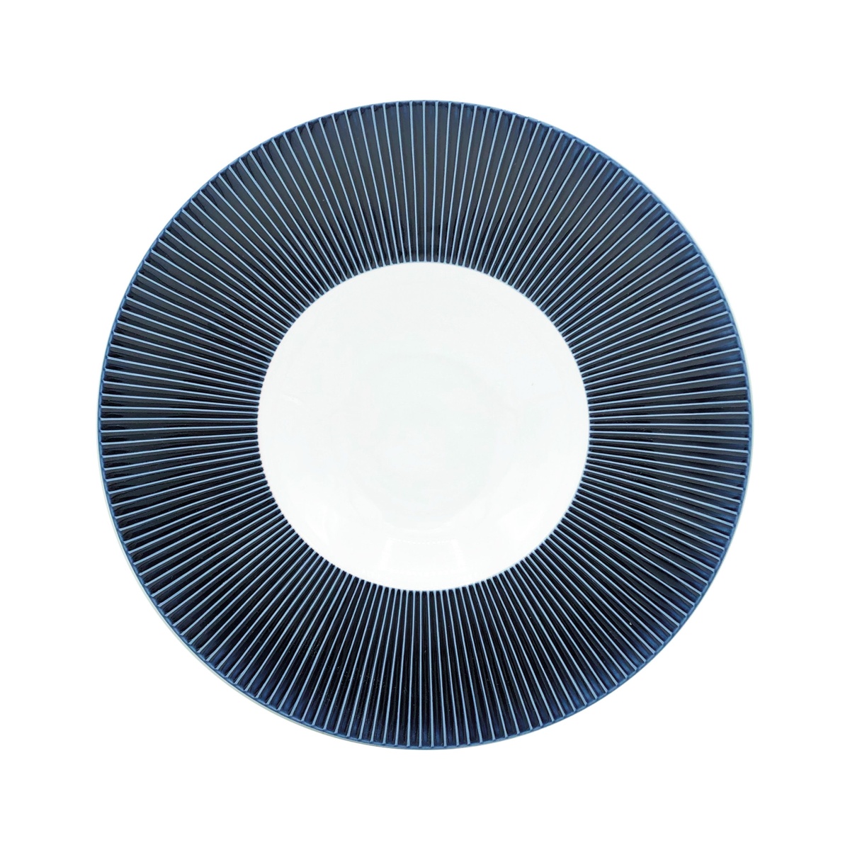 Jaune de Chrome, Bolero Blue, Soup plate with rim