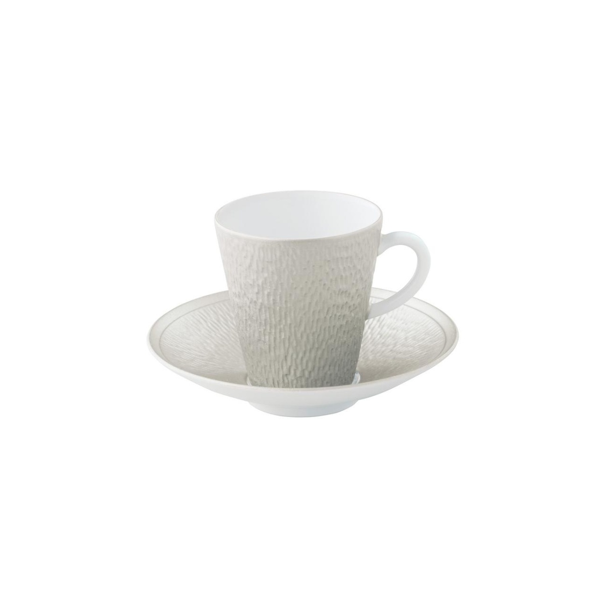 Raynaud, Minéral irisé Pearl Grey, Coffee saucer