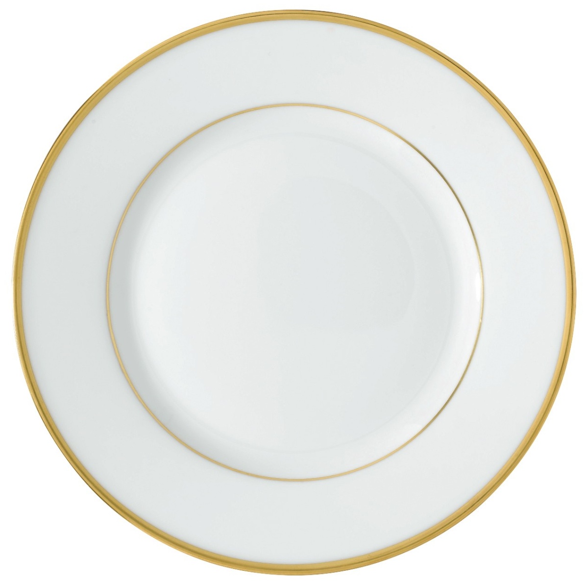 Raynaud, Fontainebleau or (filet marli), Rim plate flat