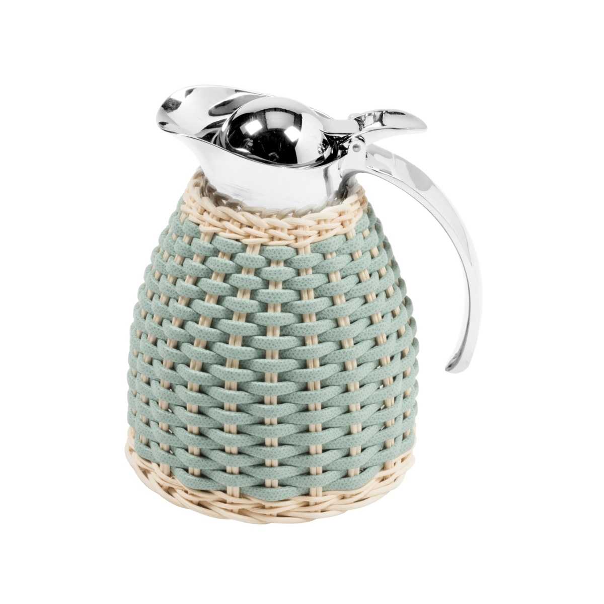 Pigment France, Leather & rattan carafes, Monceau carafe 0.6 l