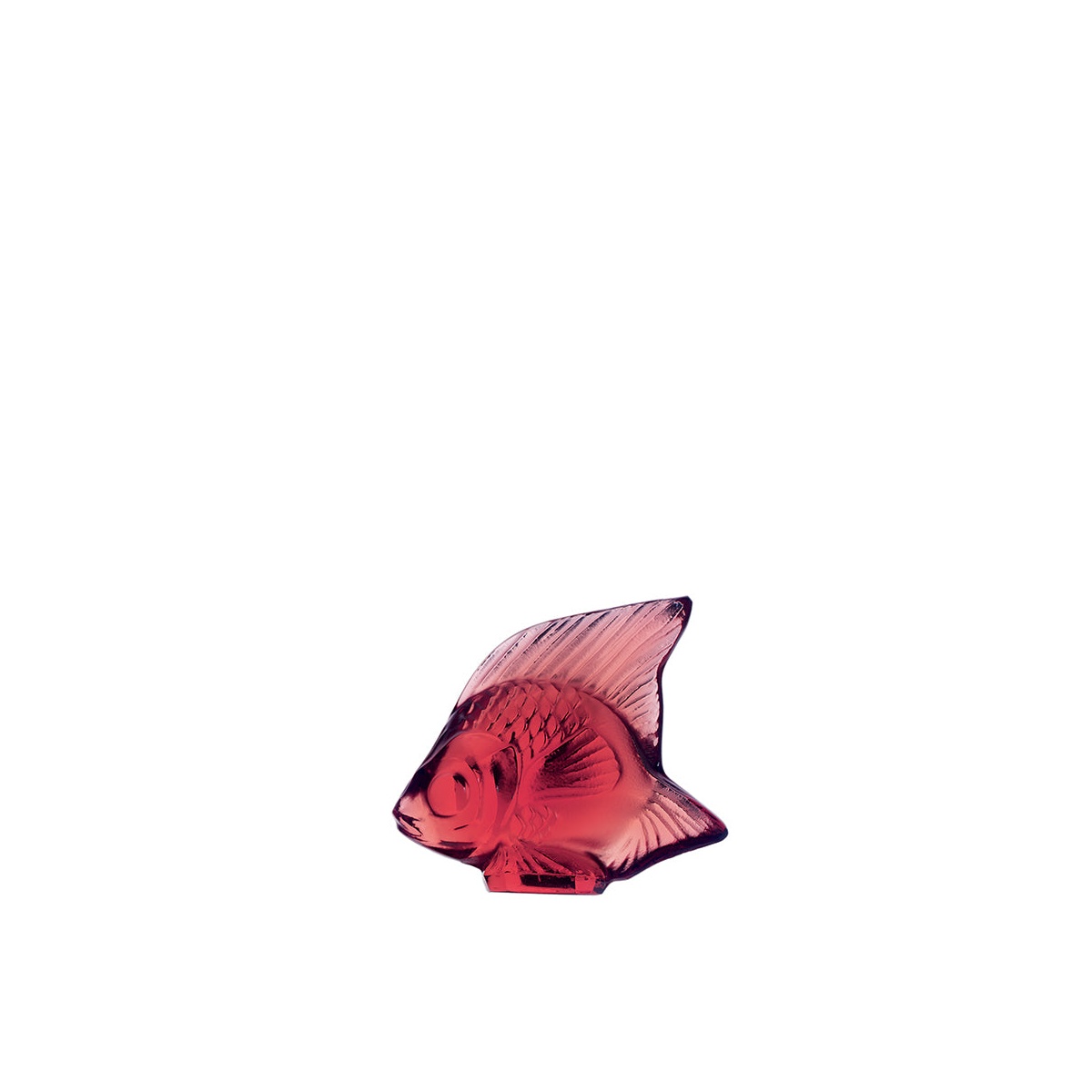 Lalique, Fish sculptures, Fish sculpture, golden red