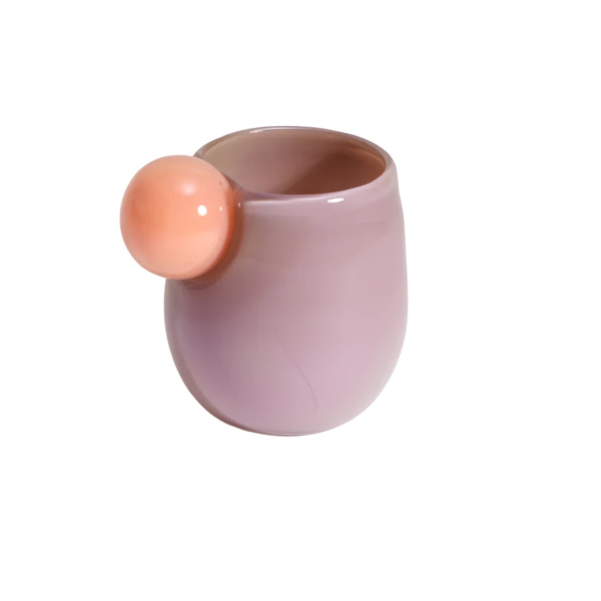 Helle Mardahl, Glasses and cups, Espresso cup beige, purple